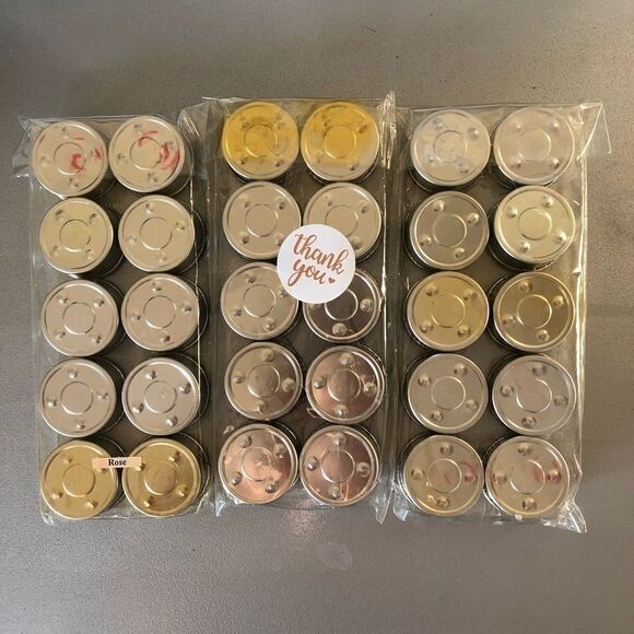 ‎NWOT: Rose Tea-light Candle Set - Picture 7 of 7